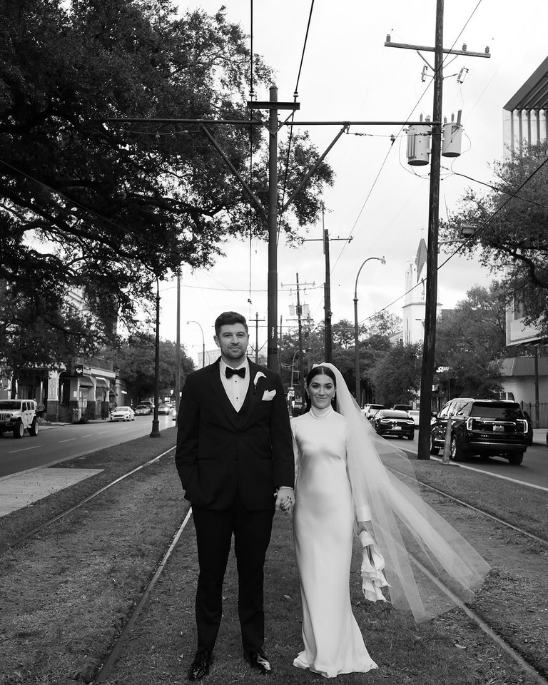 Angelina veil on real bride