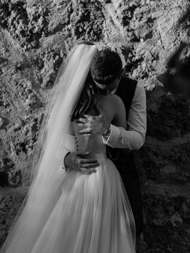 Emma McSorley wears popular wedding veil Brooke 4