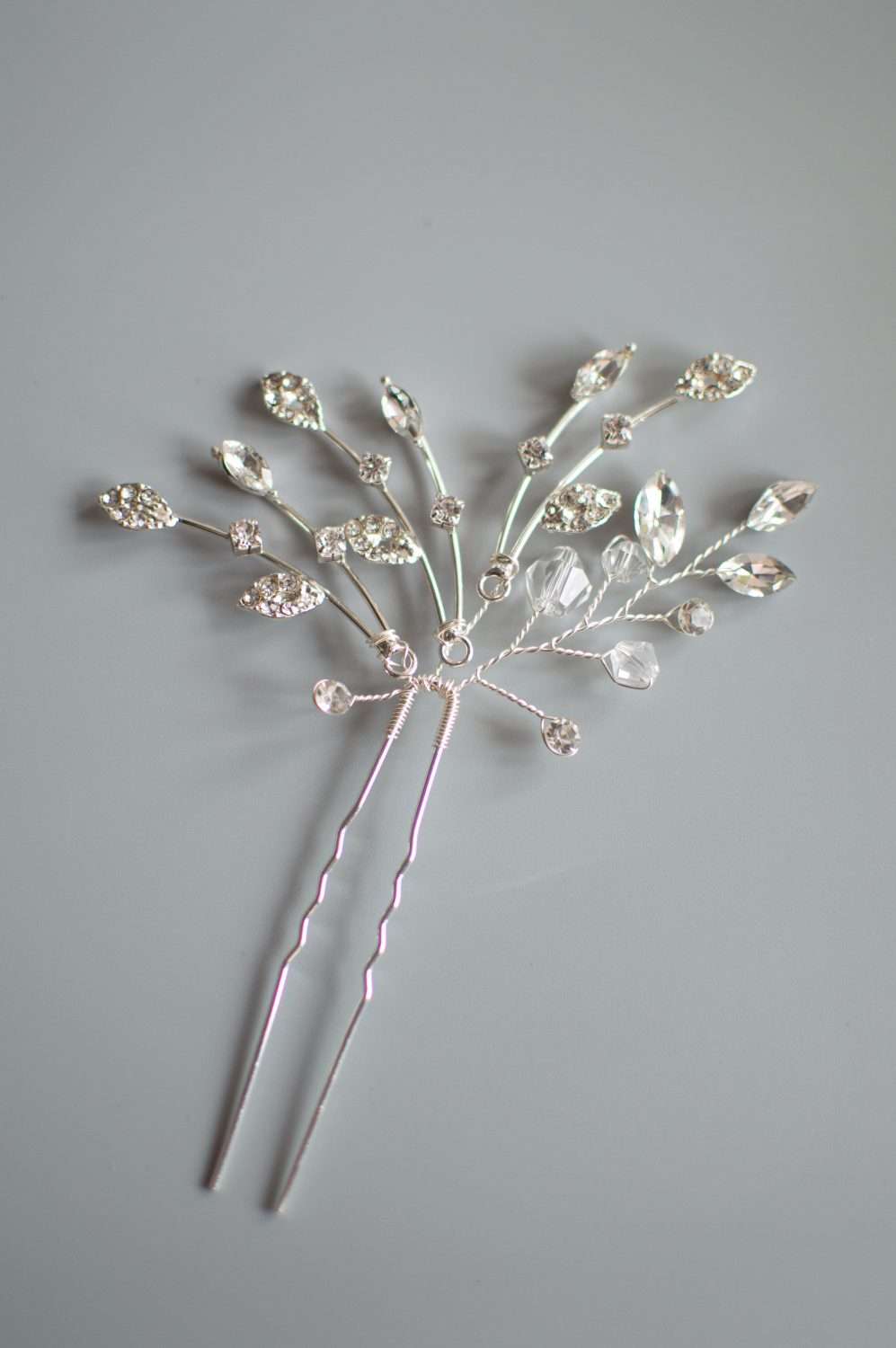 HP4334 silver hair pin HP4334 silver hair pin