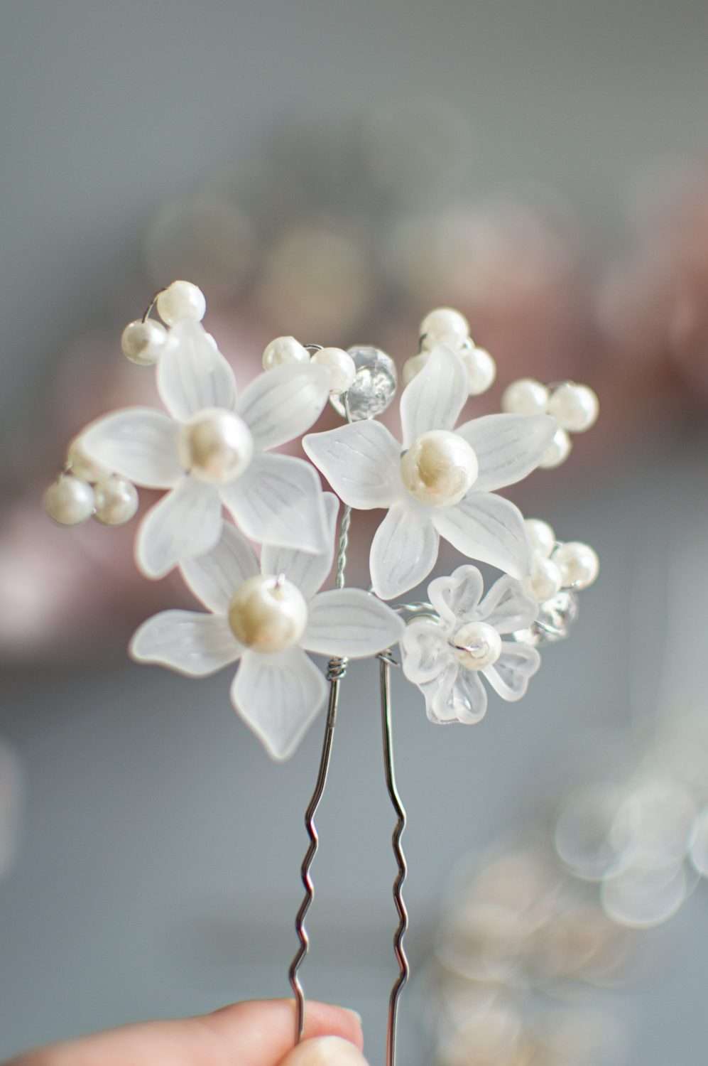 HP4469 flower hair pin HP4469 flower hair pin