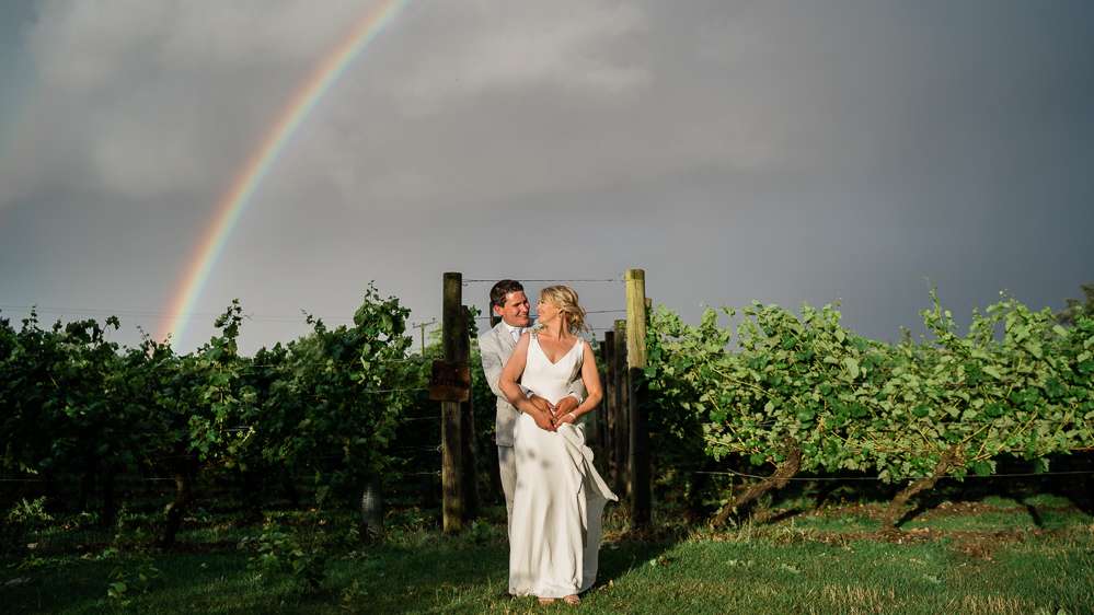 ivory crystal edged veil on real bride Roh