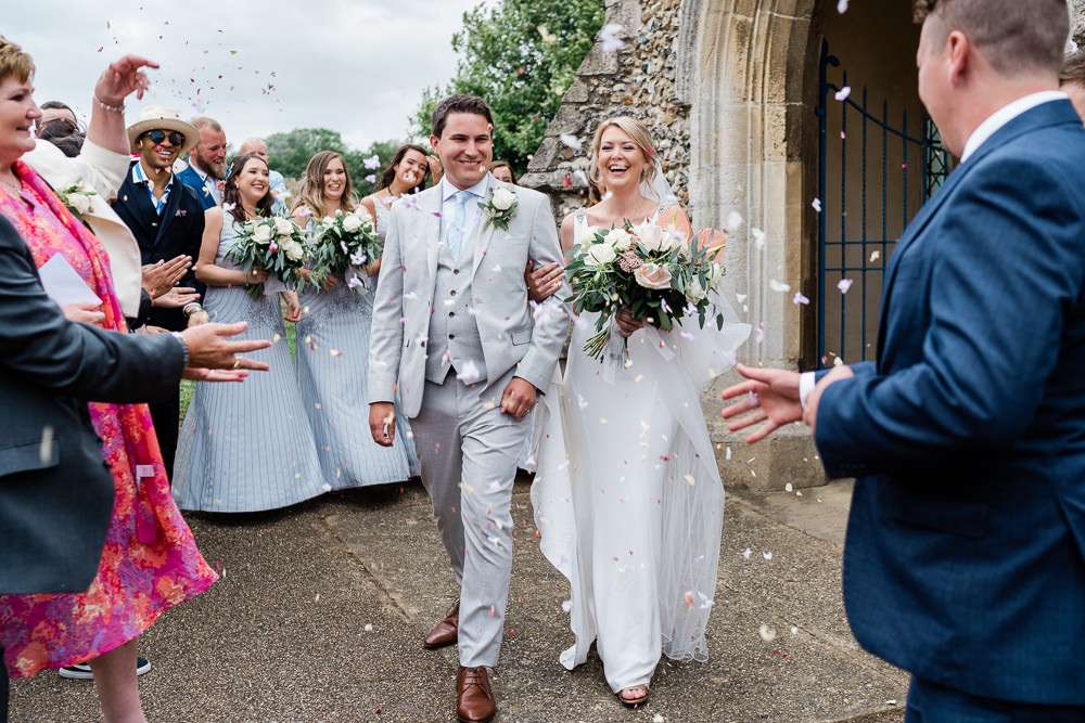 ivory crystal edged veil on real bride Roh