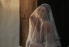 Dotty dotted spotty spotted polka dot wedding veil for brides