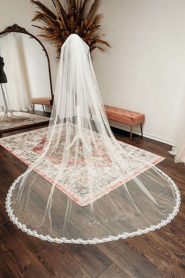 Custom Bespoke Lace Veil