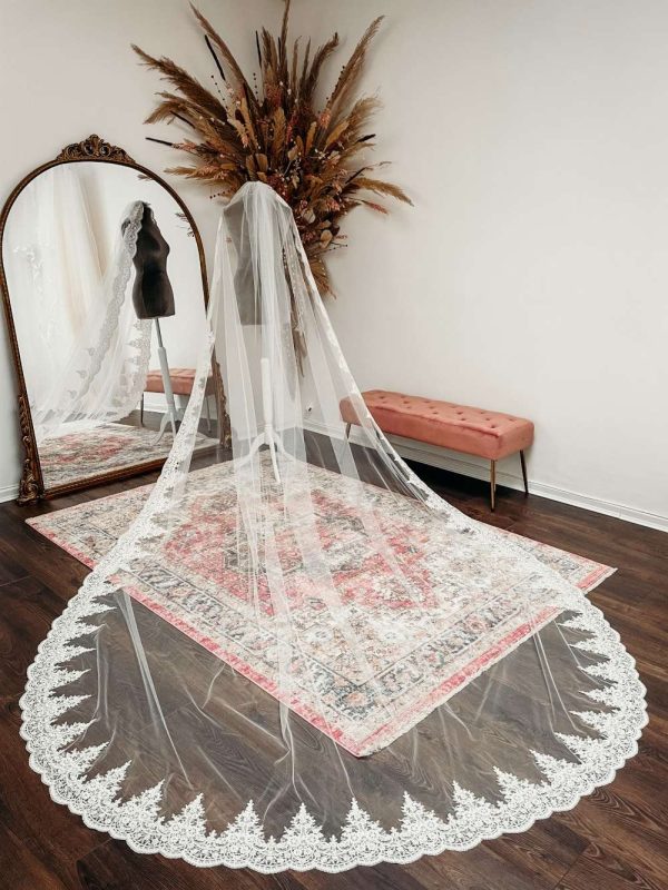 Custom Bespoke Lace Veil