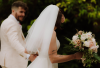 banner for short ivory veil post