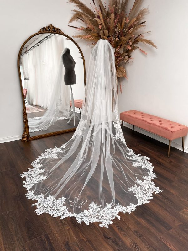 Liberty’s Floral Applique Veil
