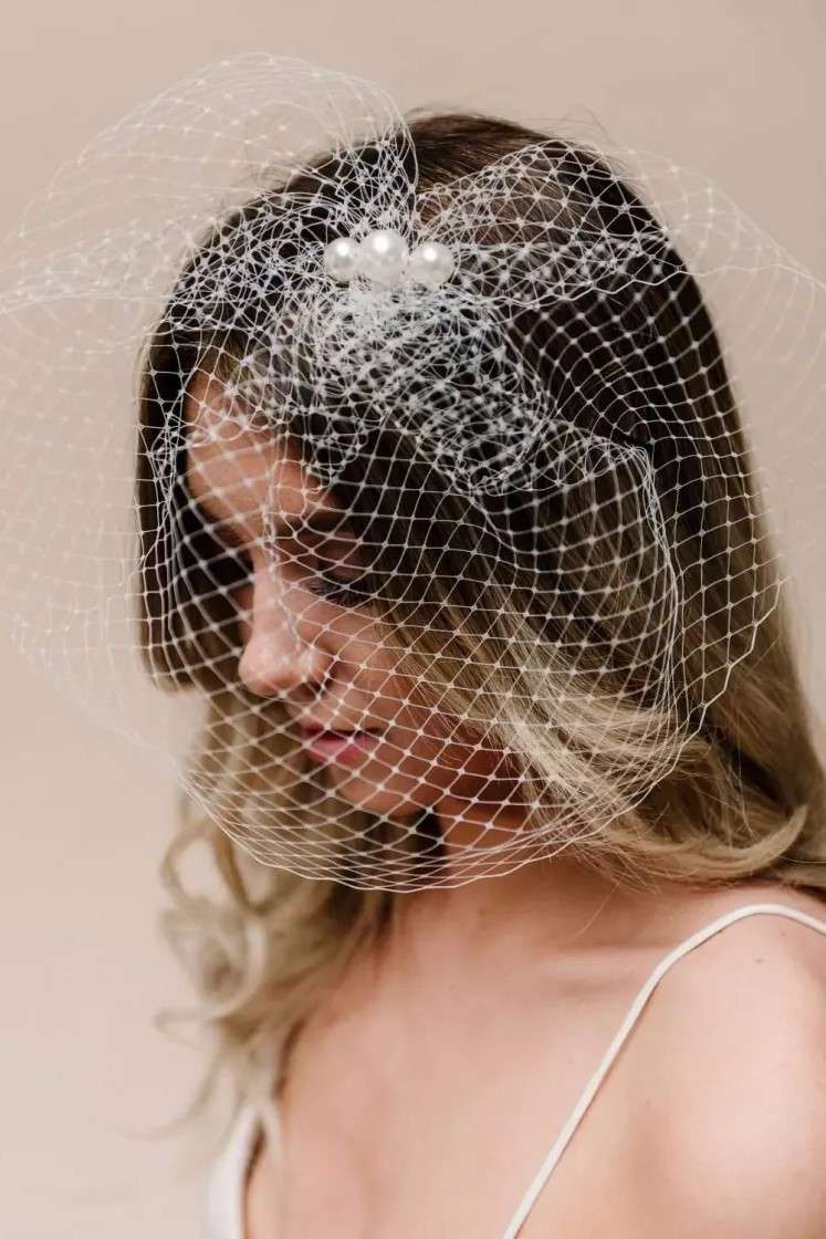 birdcage veils