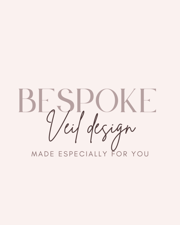 Alteration for Emily 1 Bespoke veil design - made especially for you