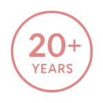 trust badge - 20 years 20 YEARS EXPERIENCE