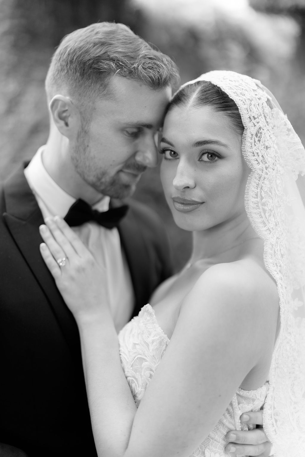 Olympia – Cathedral Length Mantilla Veil with Lace Trim 31 Olympia – Cathedral Length Mantilla Veil with Lace Trim - Image 16