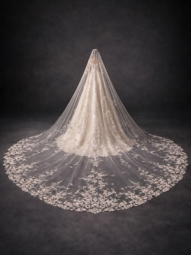 AI lace veils that don't exist AI lace veils that don't exist